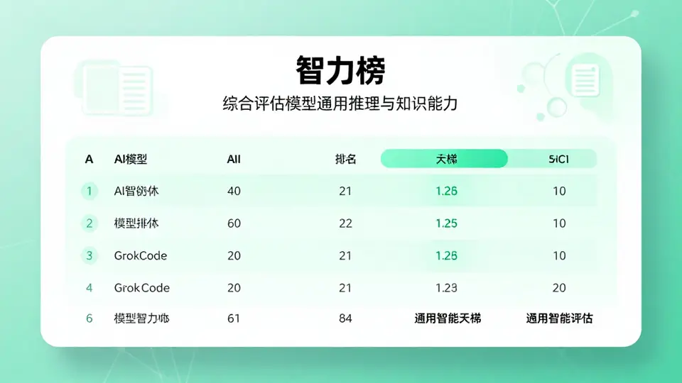 智力榜 配图