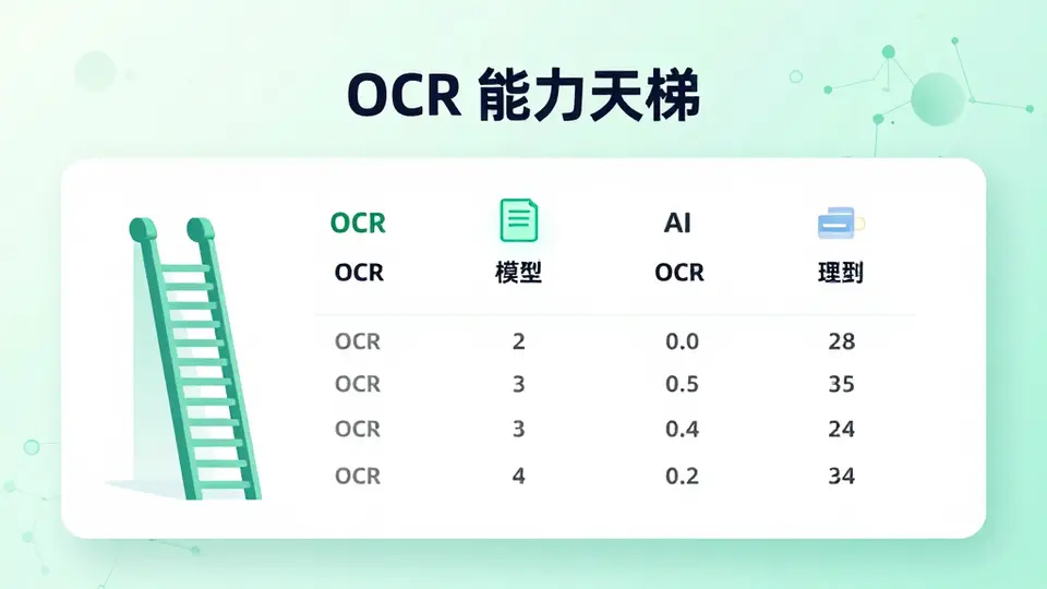 OCR 能力天梯 配图