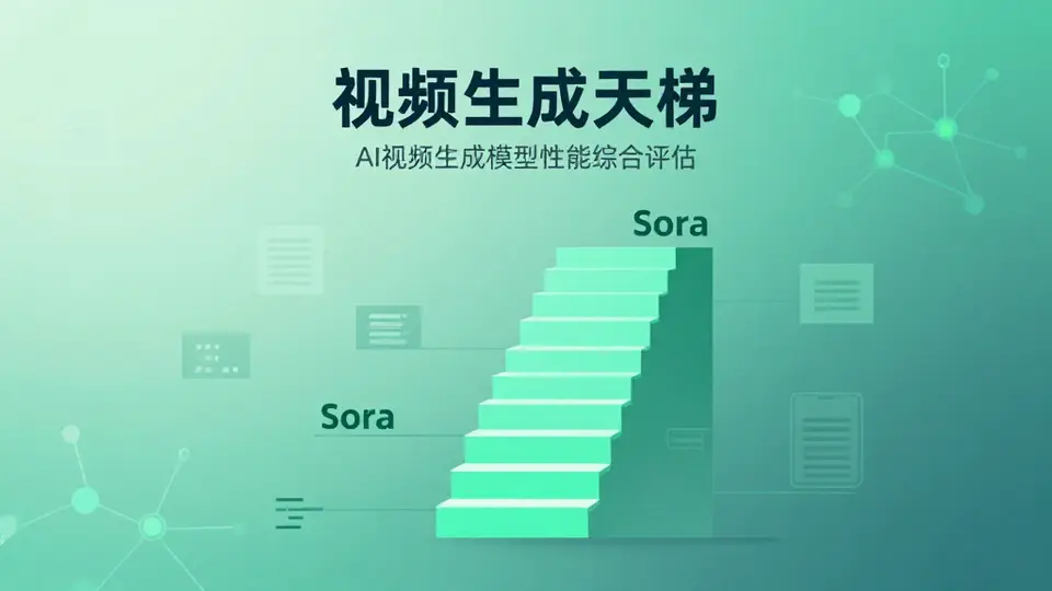 视频生成模型天梯 配图