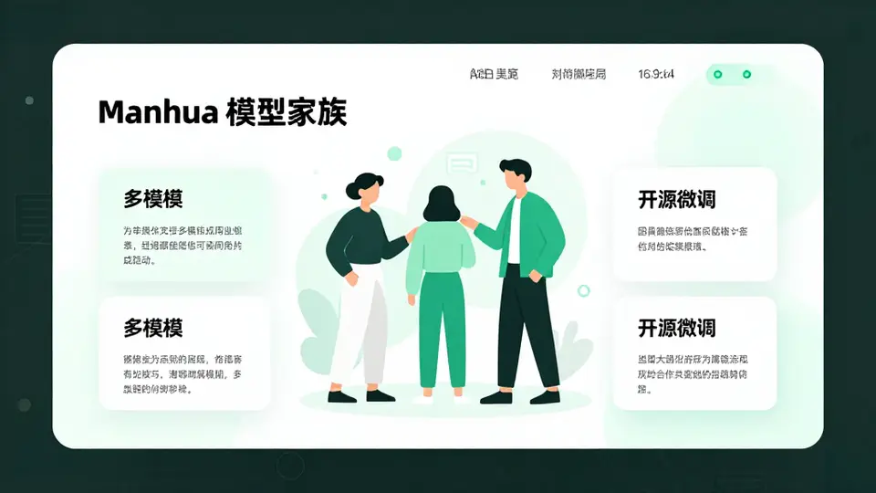 Manhua 模型家族 · manhua 配图