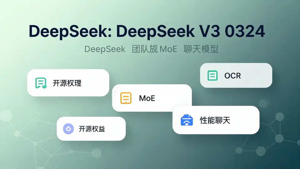 DeepSeek · DeepSeek: DeepSeek V3 0324 配图