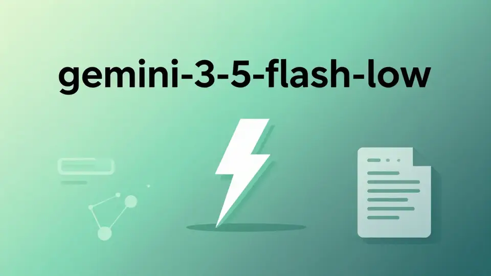Gemini 系列 · gemini-3-5-flash-low 配图