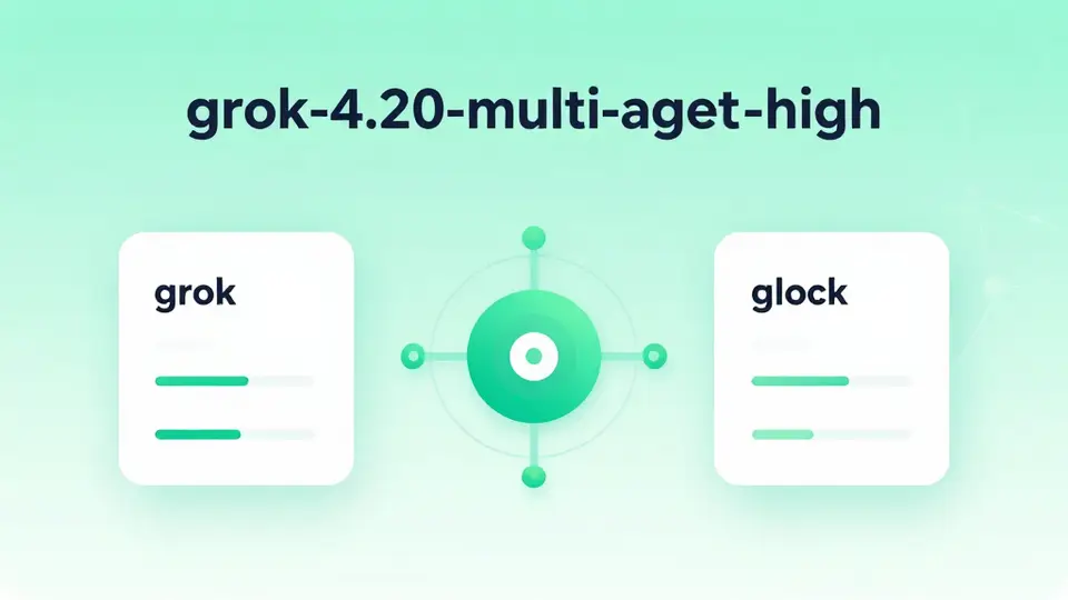 Grok 系列 · grok-4.20-multi-agent-xhigh 配图