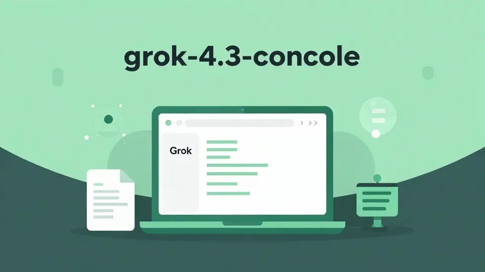 Grok 系列 · grok-4.3-console 配图