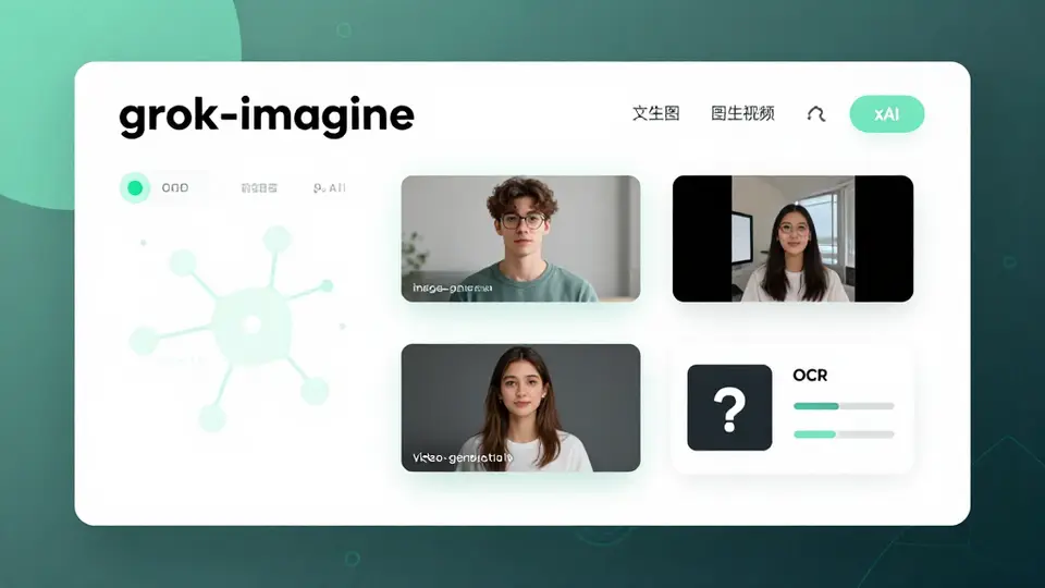Grok 系列 · grok-imagine 配图