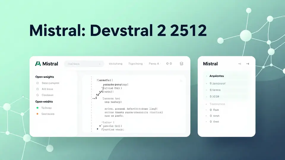 devstral-2512 · Mistral: Devstral 2 2512 配图