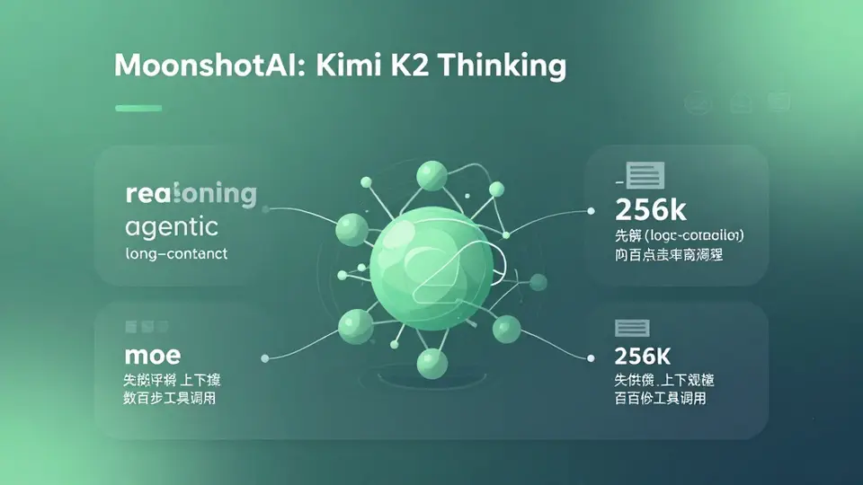 Kimi / Moonshot · MoonshotAI: Kimi K2 Thinking 配图