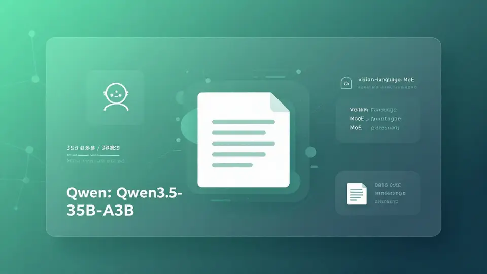 通义千问 · Qwen: Qwen3.5-35B-A3B 配图